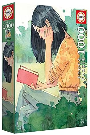 Educa 19028 Esther Gili Reader Puzzle 1000 Teile, Alter 14, Mehrfarbig