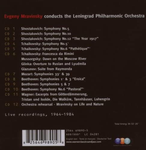 Mravinsky-Ausgabe - Evgeny Mravinsky [Audio-CD]