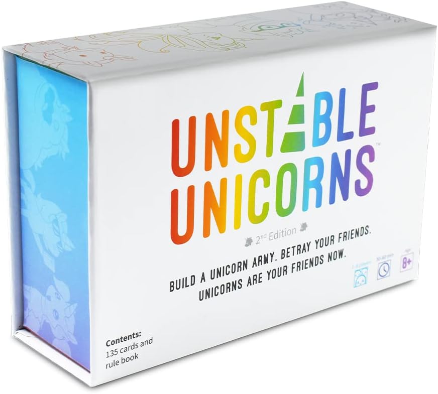 TeeTurtle | Unstable Unicorns | Card Game | Ages 8+ | 2-8 Players | 30-45 Minute