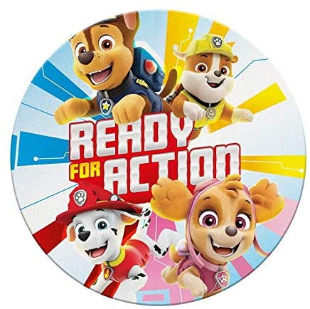 Paw Patrol Round Polyester 1 Reference KD Beach Wash Face Towels Home Textiles Unisex Adult