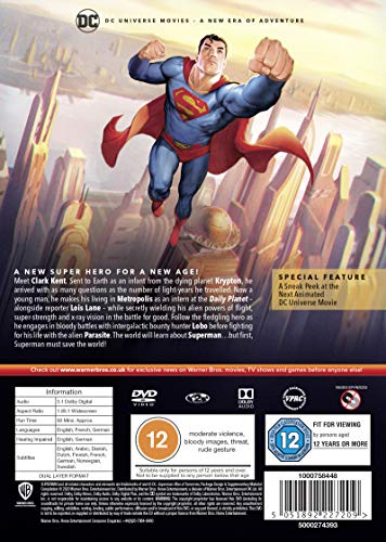 Superman: Man of Tomorrow [2020] – Animation [DVD]