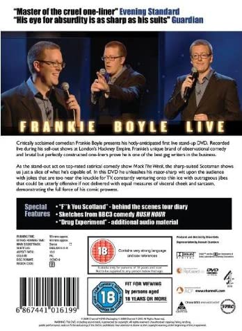 Frankie Boyle: Live – Komödie – [DVD]