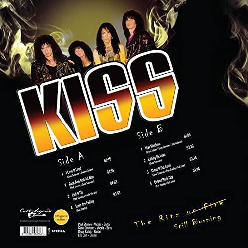 Kiss – Ritz Still Burning [VINYL]