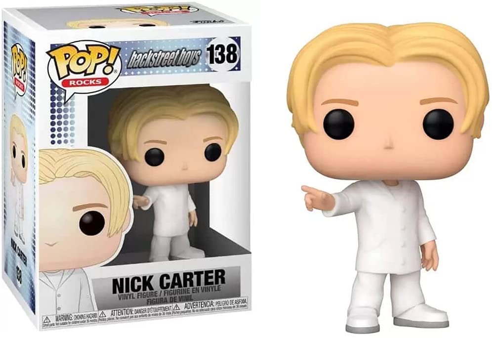 Backstreet Boys Nick Carter Funko 40110 Pop! Vinyl # 138