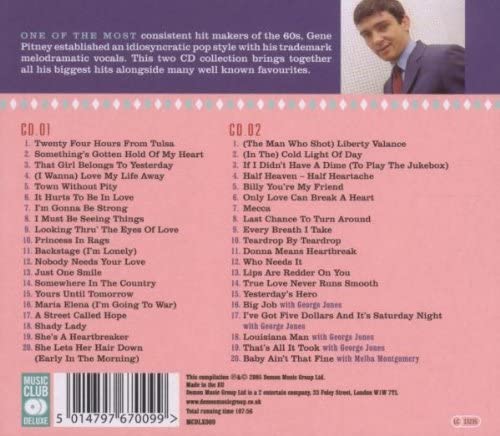 Gene Pitney – Something's Gotten Hold Of My Heart: The Collection [Audio-CD]