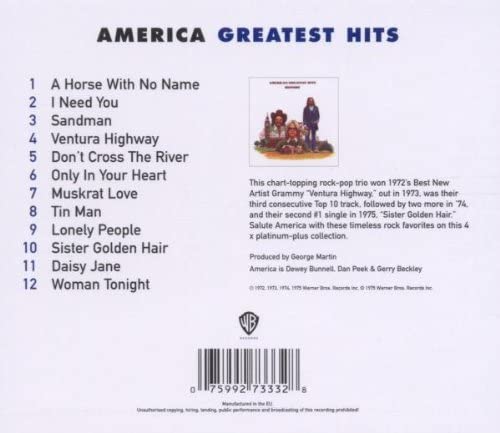 History - America's Greatest Hits [Audio CD]