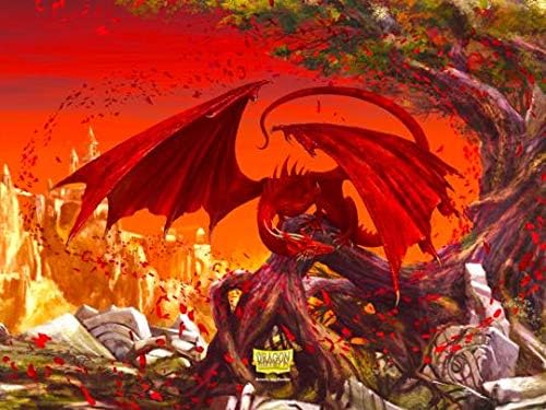 Dragon Shield – klassische Standard-Hüllen, 100 Stück – Crimson, ART10021