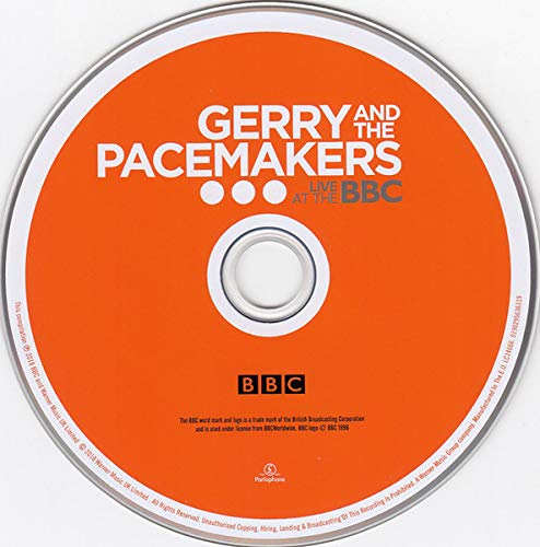 CD – Gerry &amp; The Pacemakers – Live bei der BBC (1 CD) – GERRY &amp; THE PACEMAKERS [Audio-CD]