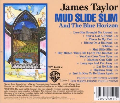 James Taylor - Mud Slide Slim and the Blue Horizon [Audio CD]