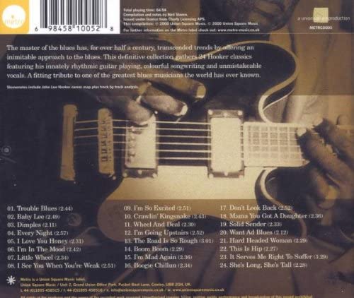 John Lee Hooker – The Definitive Collection [Audio-CD]