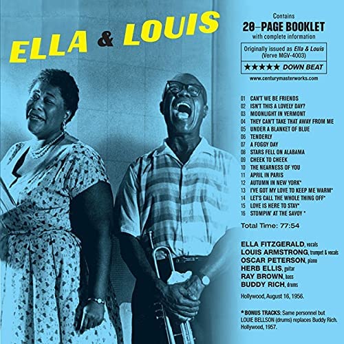 Louis Armstrong &amp; Ella Fitzgerald Ella Fitzgerald Louis Armstrong - Ella &amp; Louis [Audio CD]