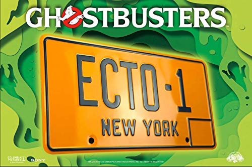 Doctor Collector 8437017951247 Ghostbusters Ecto-1 Nummernschild-Replik