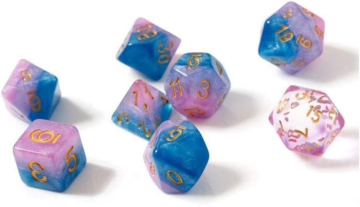 Sirius Dice Baby Gummies Polyhedral 7 Dice Set