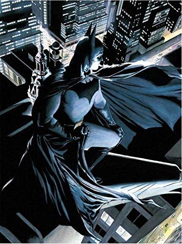 pyramid intl Crystal Batman Watcher Glass Poster DC Universe Official Merchandis