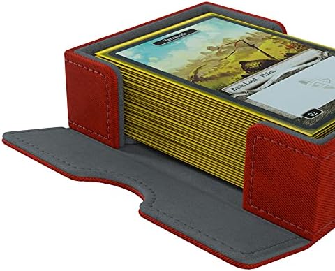 Gamegenic | Gamegenic Card's Lair 400+ Red | Card Holder
