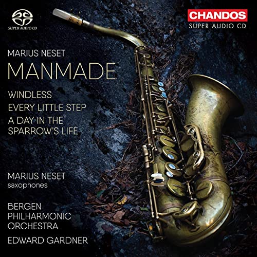 Marius Neset: Von Menschenhand geschaffen [Marius Neset; Bergen Philharmonic Orchestra; Edward Gardn [Audio-CD]