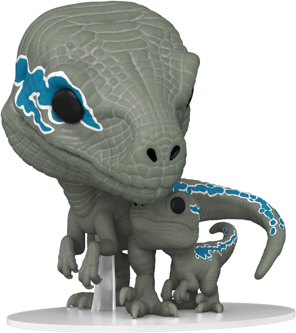 POP-Filme: Jurassic World: Dominion – Velociraptor (Blau &amp; Beta) Funko 62223 Pop! Vinyl Nr. 1212