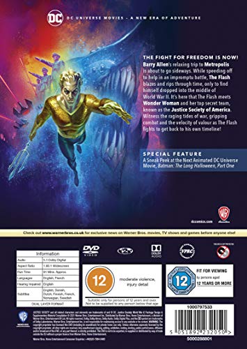 Justice Society: World War II  [2021] - Action/Adventure [DVD]