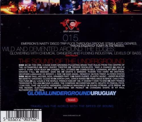 Global Underground 15: Darren Emerson in Uruguay [Audio-CD]