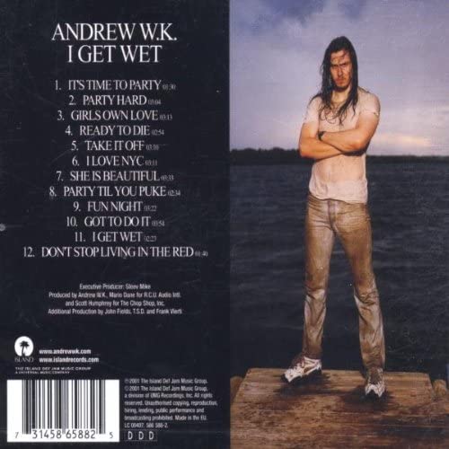 Andrew WK – I Get Wet [Audio-CD]