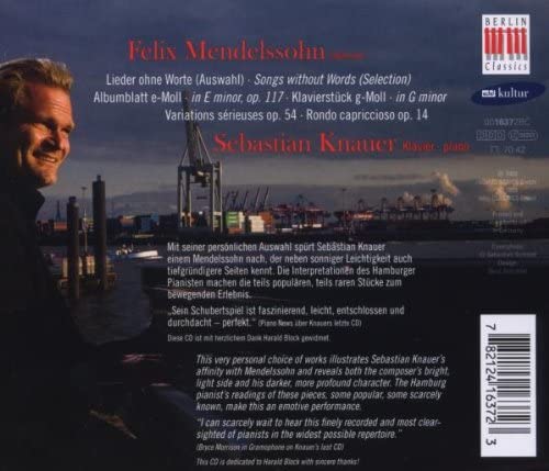 Pure Mendelssohn (Werke für Klavier) [Audio CD]