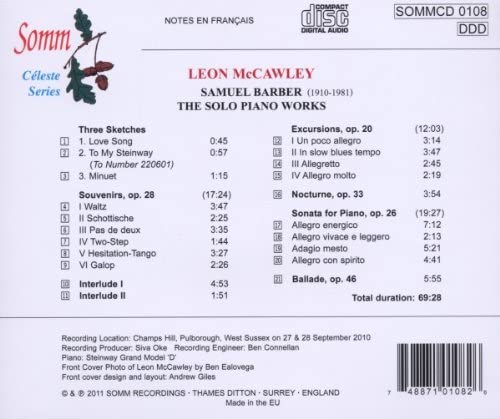 Leon McCawley – Die komplette Klaviermusik [Audio-CD]