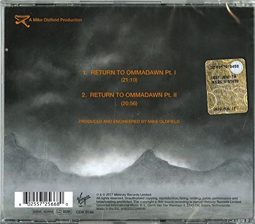 Mike Oldfield – Return To Ommadawn [Audio CD]