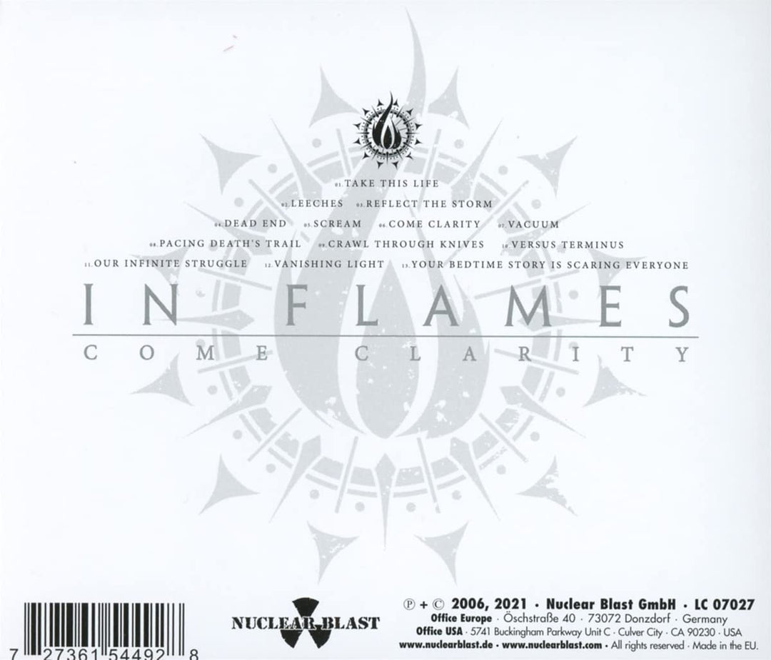 In Flames – Come Clarity [Audio-CD]