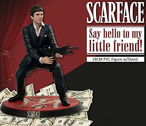 Scarface Tony Montana Say Hello To My Little Friend 18 CM / 7,9 ZollPVC Vinyl Fi