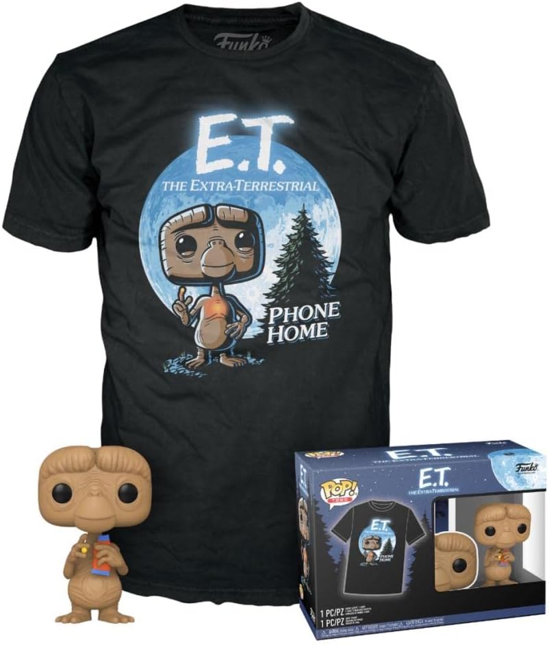 Funko POP &amp; Tee: ET- ET mit Reeses- Small