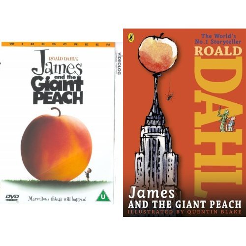 James und der Riesenpfirsich im Bundle mit Buch und DVD