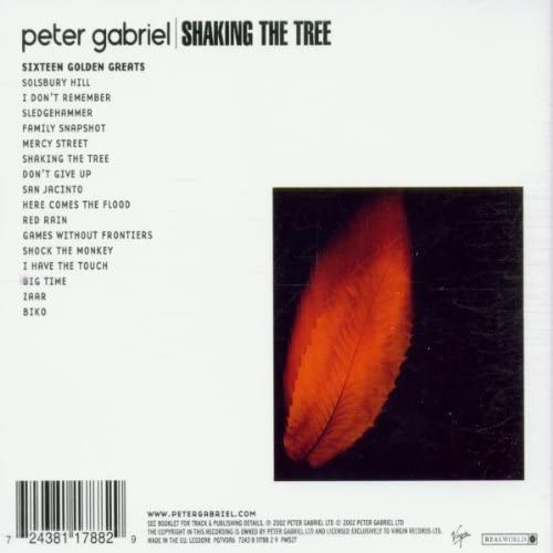 Peter Gabriel – Shaking The Tree – Sixteen Golden Greats [Audio-CD]