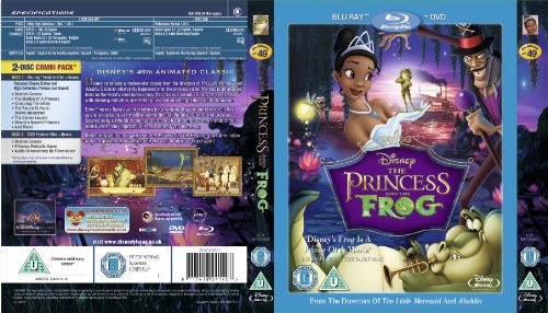 Die Prinzessin und der Frosch Double Play (Blu-ray + DVD) – Musical/Fantasy [Blu-Ray]