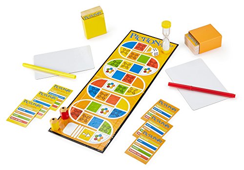 Mattel Games Pictionary gioco di indovinelli a estrazione rapida, indizi per adulti e ragazzi