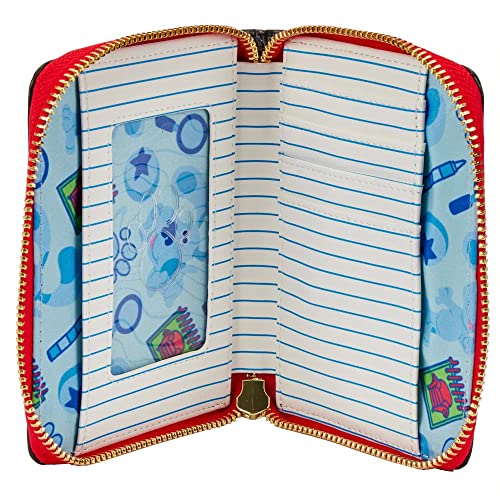 Loungefly Nickelodeon Blue's Clues Handy Dandy Notebook Zip Around Wallet