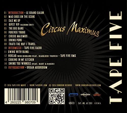 Tape Five – Circus Maximus [Audio-CD]