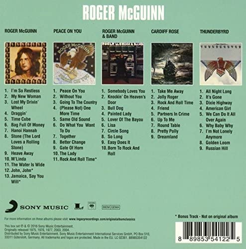 Roger McGuinn – Original Album Classics [Audio CD]