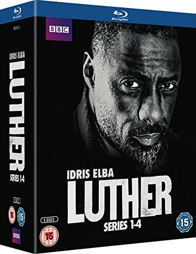 Luther – Serie 1–4 [2015] [Region Free] – [Blu-ray]