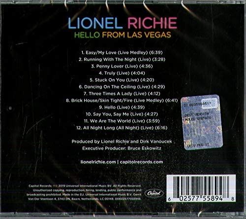 Hallo aus Las Vegas – Lionel Richie [Audio-CD]