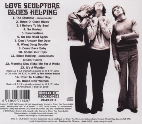 Love Sculpture – Blues Helping ~ Remastered mit Bonustracks [Audio-CD]