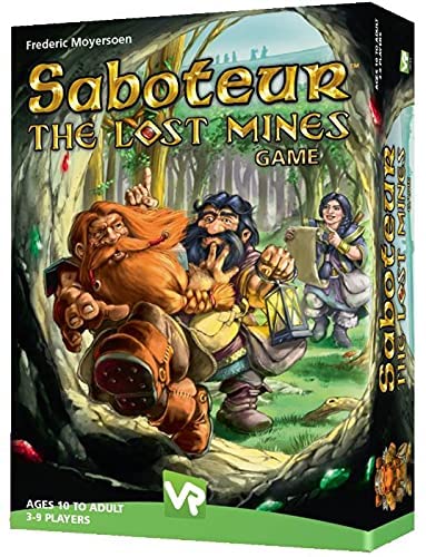 Amigo Games 5971 Saboteur: The Lost Mines, Multicolor