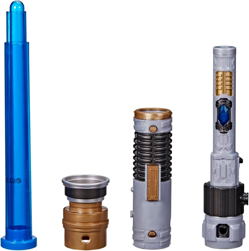 Star Wars Lightsaber Forge Obi-Wan Kenobi Elektronisches ausziehbares blaues Lichtschwert