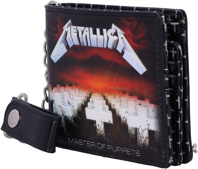 Nemesis Now B4684N9 Metallica Master of Puppets Wallet Black, PU, 11cm