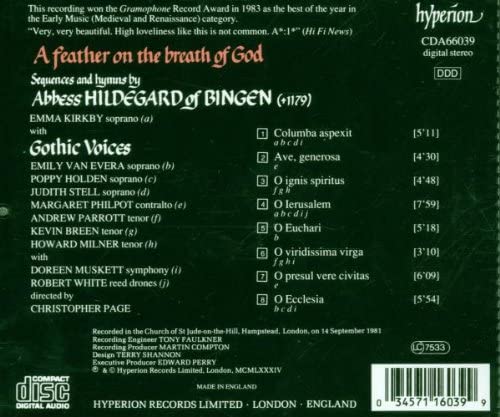 Hildegard von Bingen: Eine Feder im Atem Gottes - Äbtissin Hildegard von Bingen [Audio-CD]