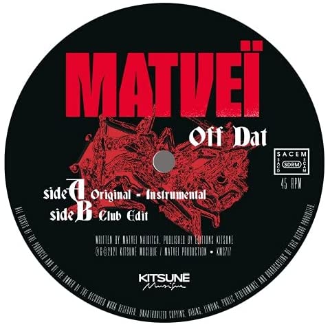 MATVE – OFF DAT [Vinyl]