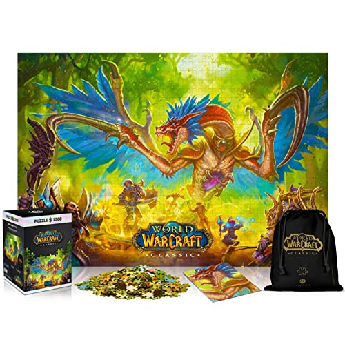 World of Warcraft Classic: Zul'Gurub | 1500 Piece Jigsaw Puzzle | includes Poste