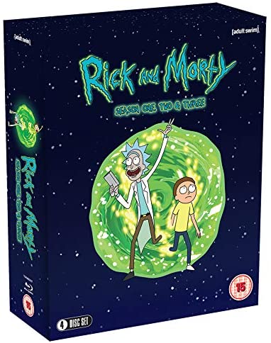 Rick &amp; Morty Staffel 1–3 – Sitcom [DVD]