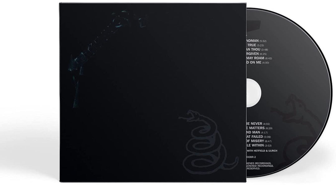 Metallica - The Black Album (Remastered) [Audio CD] – Yachew