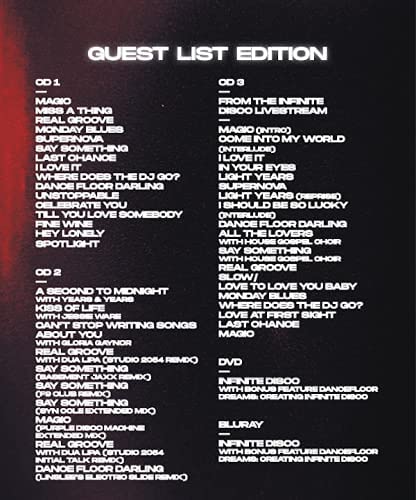 Kylie Minogue – DISCO: Guest List Edition (Deluxe Limited) [Audio-DVD]