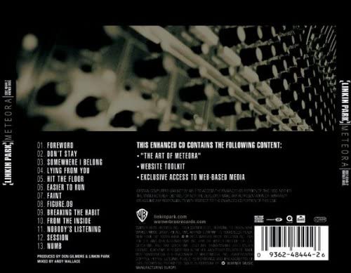 Linkin Park - Meteora [Enhanced-Jewelcase Version-Int'L] [Audio CD]
